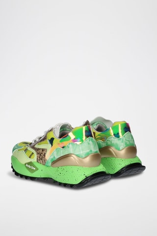Zapatillas con plataforma - Verde