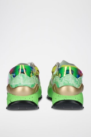 Zapatillas con plataforma - Verde
