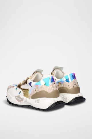 Zapatillas con plataforma - Blanco
