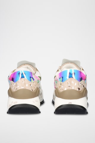 Zapatillas con plataforma - Blanco