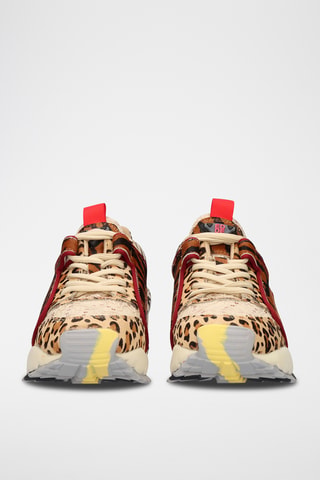 Zapatillas de piel - Marrón