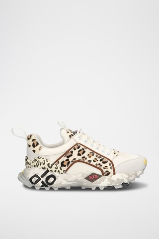 Zapatillas de piel - Blanco