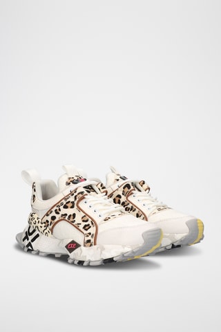 Zapatillas de piel - Blanco