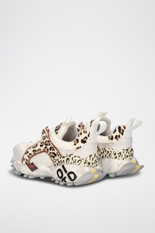 Zapatillas de piel - Blanco
