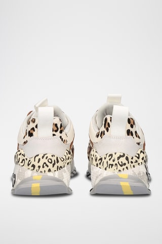 Zapatillas de piel - Blanco