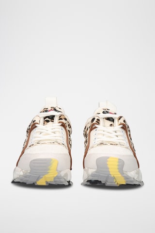 Zapatillas de piel - Blanco