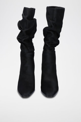Botas de piel - Negro