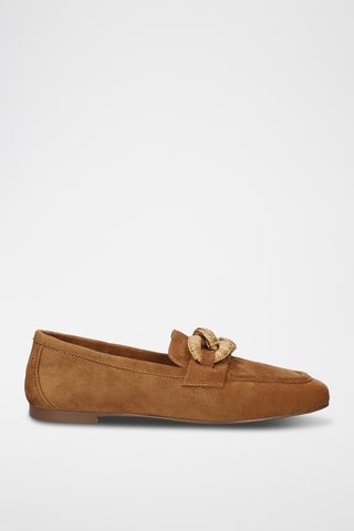 Mocasines de piel - Camel