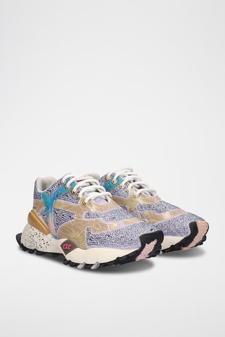 Zapatillas de piel - Dorado