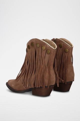 Botines de nobuk - Marrón