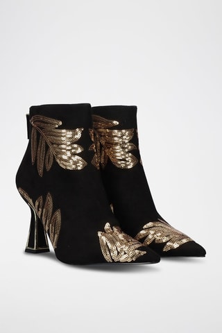 Bottines - Noir et doré