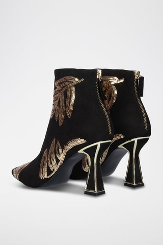 Bottines - Noir et doré