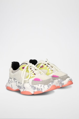 Zapatillas de piel - Blanco
