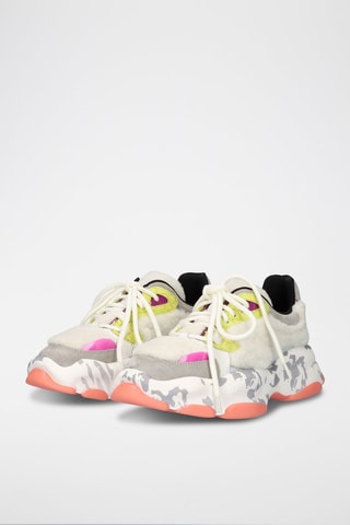 Zapatillas de piel - Blanco