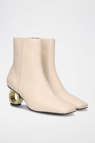 Botines - Beige