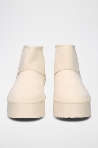 Botines forrados - Beige