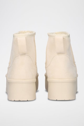 Botines forrados - Beige