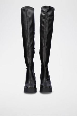 Botas con plataforma - Negro