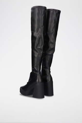 Botas con plataforma - Negro