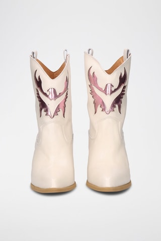 Santiags en cuir - Blanc