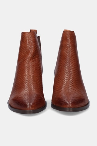 Bottines en cuir - Marron