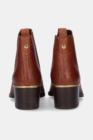 Bottines en cuir - Marron