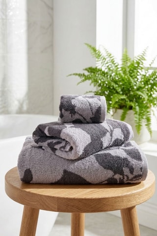 3 toallas Zebra - Gris
