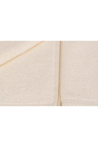 6 toallas de tocador Rainbow - Crema - 30 x 50 cm