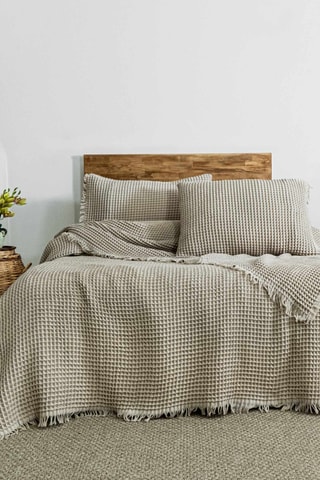 Juego de colcha Norah - Beige