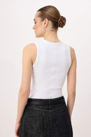 Jupe-short en jean - Noir