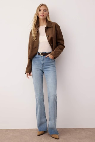 Jeans flare - Blu
