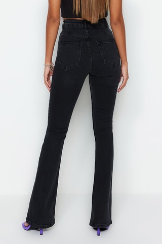 Jeans flare - Nero