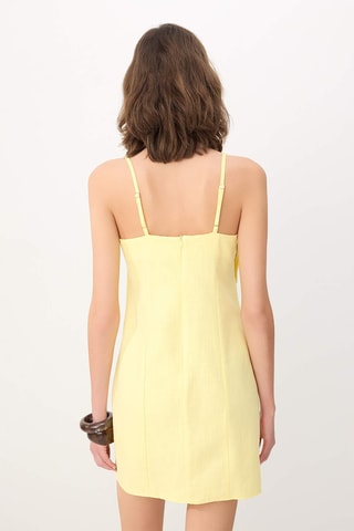 Robe droite - Jaune