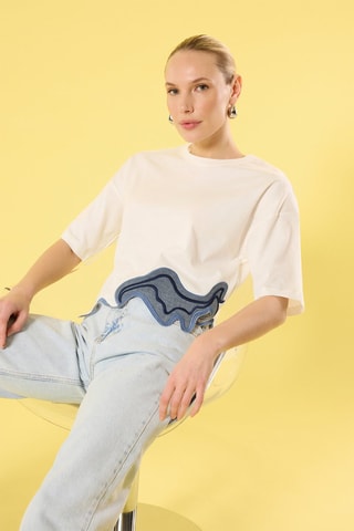 T-shirt - Écru