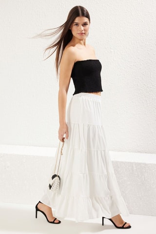 Jupe longue - Blanc