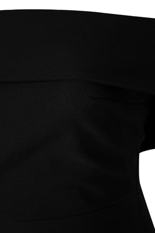 Vestido midi - Negro