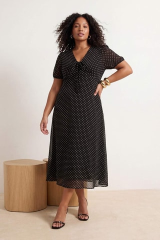 Robe midi - Noir