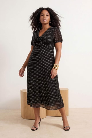 Robe midi - Noir