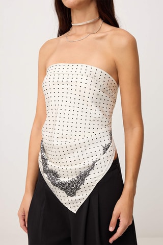 Top bustier - Crudo