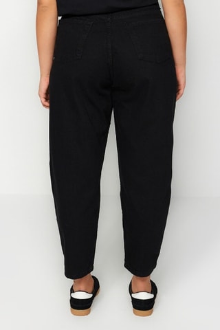 Jeans mom - Nero