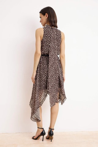 Robe patineuse - Marron