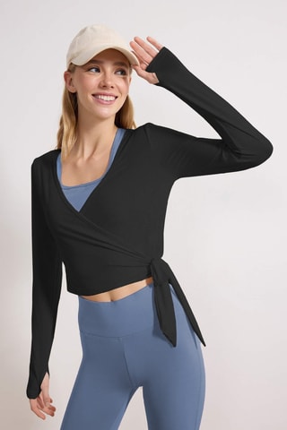 Crop top - Negro