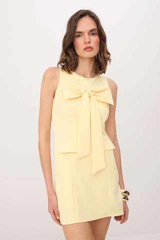 Robe droite - Jaune