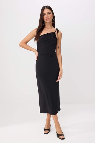 Robe asymétrique - Noir