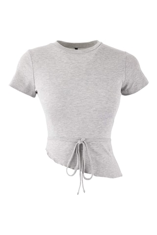 Crop top - Gris