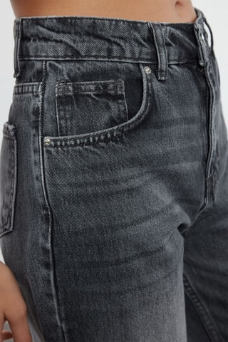 Jeans wide legs - Grigio