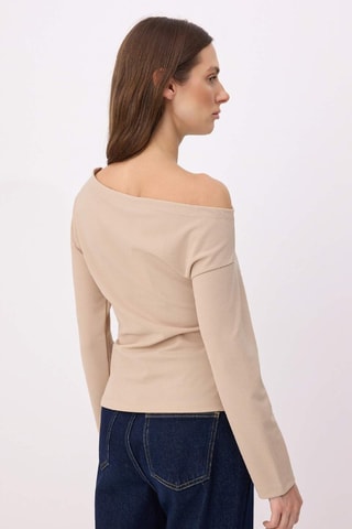 Blusa - Beige