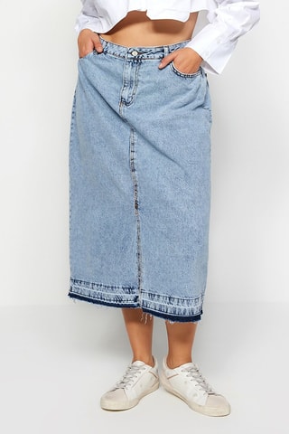 Jupe en jean - Bleu