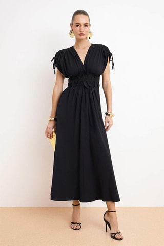 Vestido largo - Negro