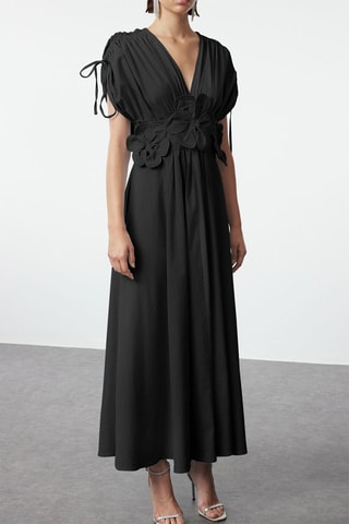 Vestido largo - Negro